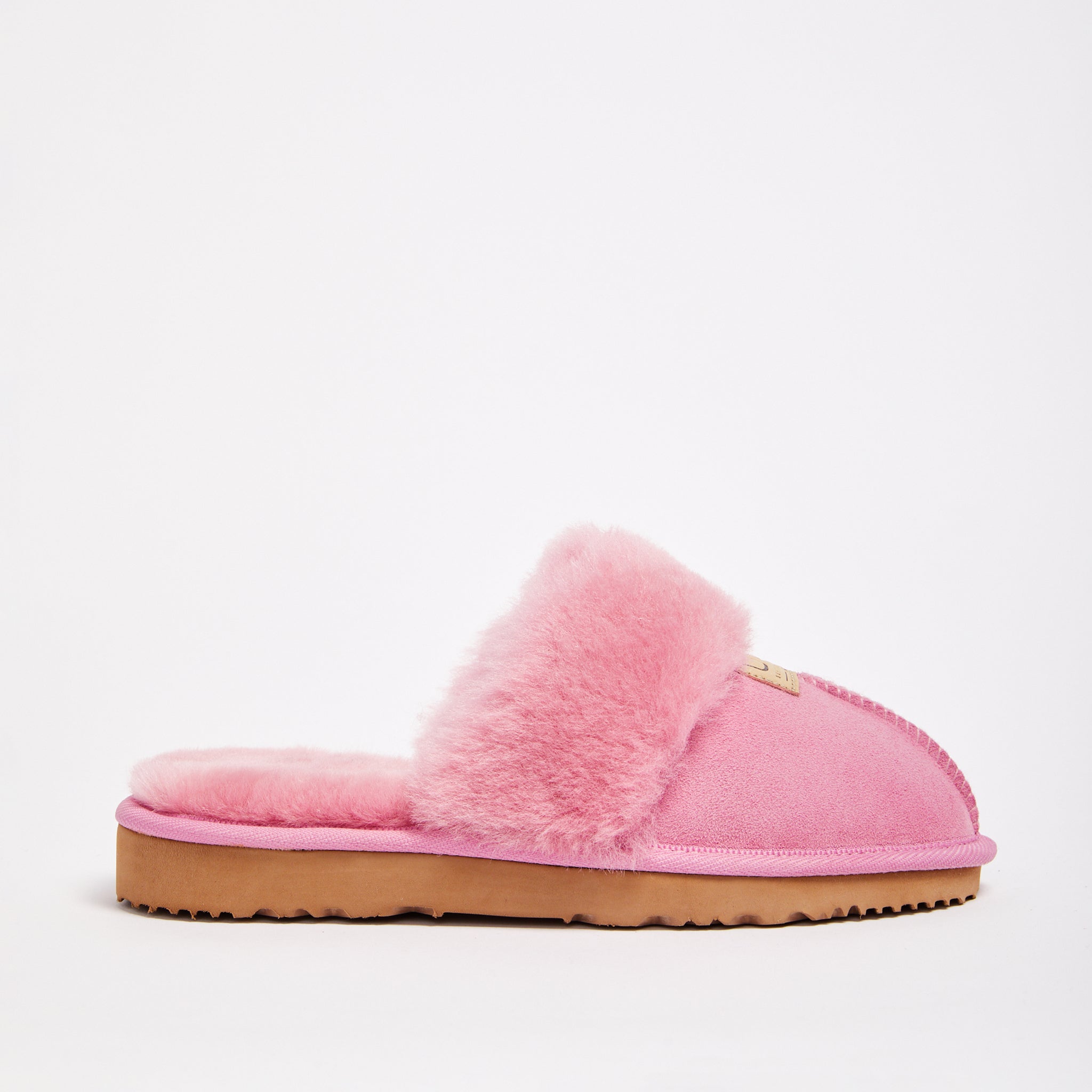 Ladies pink ugg slippers best sale