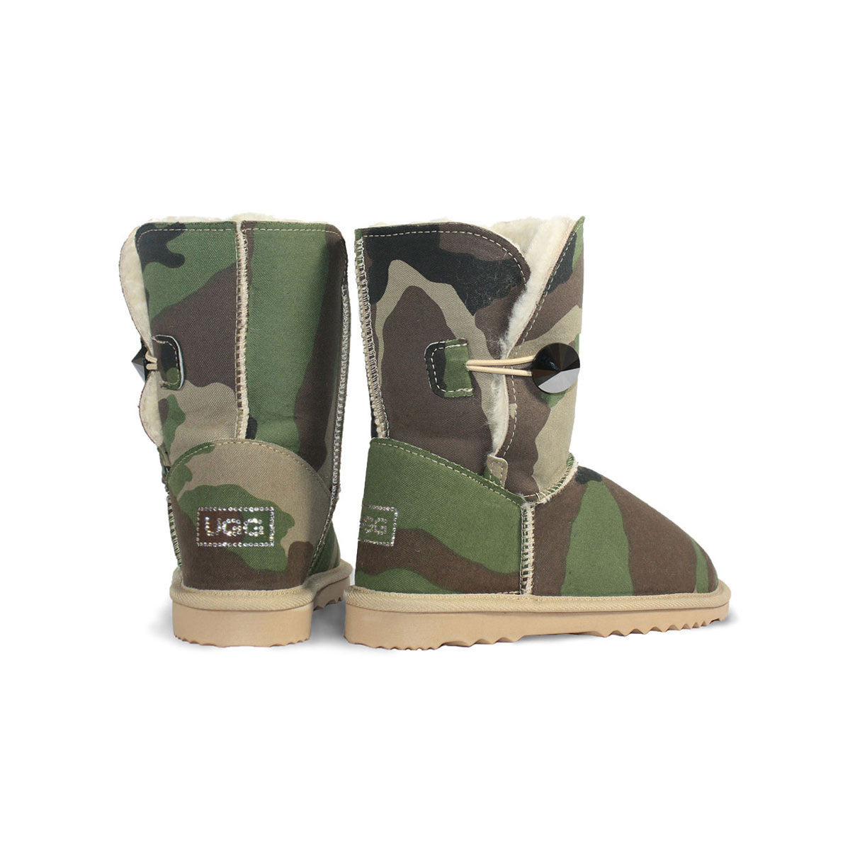 Army green ugg boots hotsell