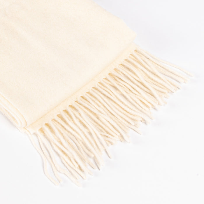 Australian Made Merino Scarf - Ivory