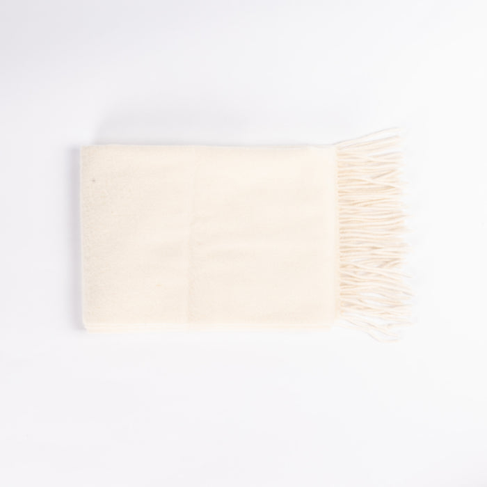 Australian Made Merino Scarf - Ivory