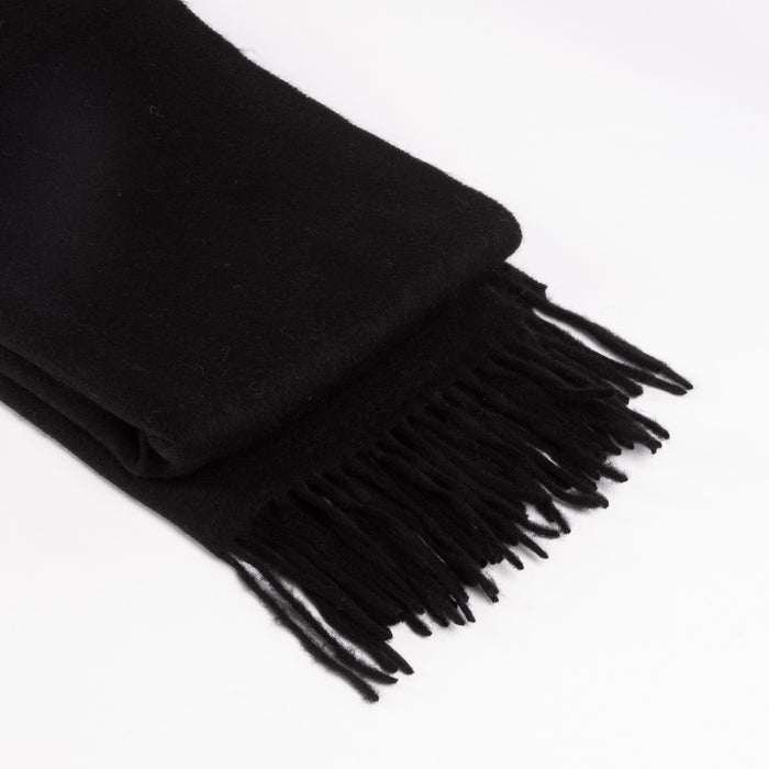 Australian Made Merino Scarf - Black