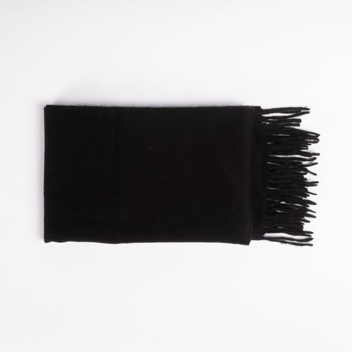 Australian Made Merino Scarf - Black