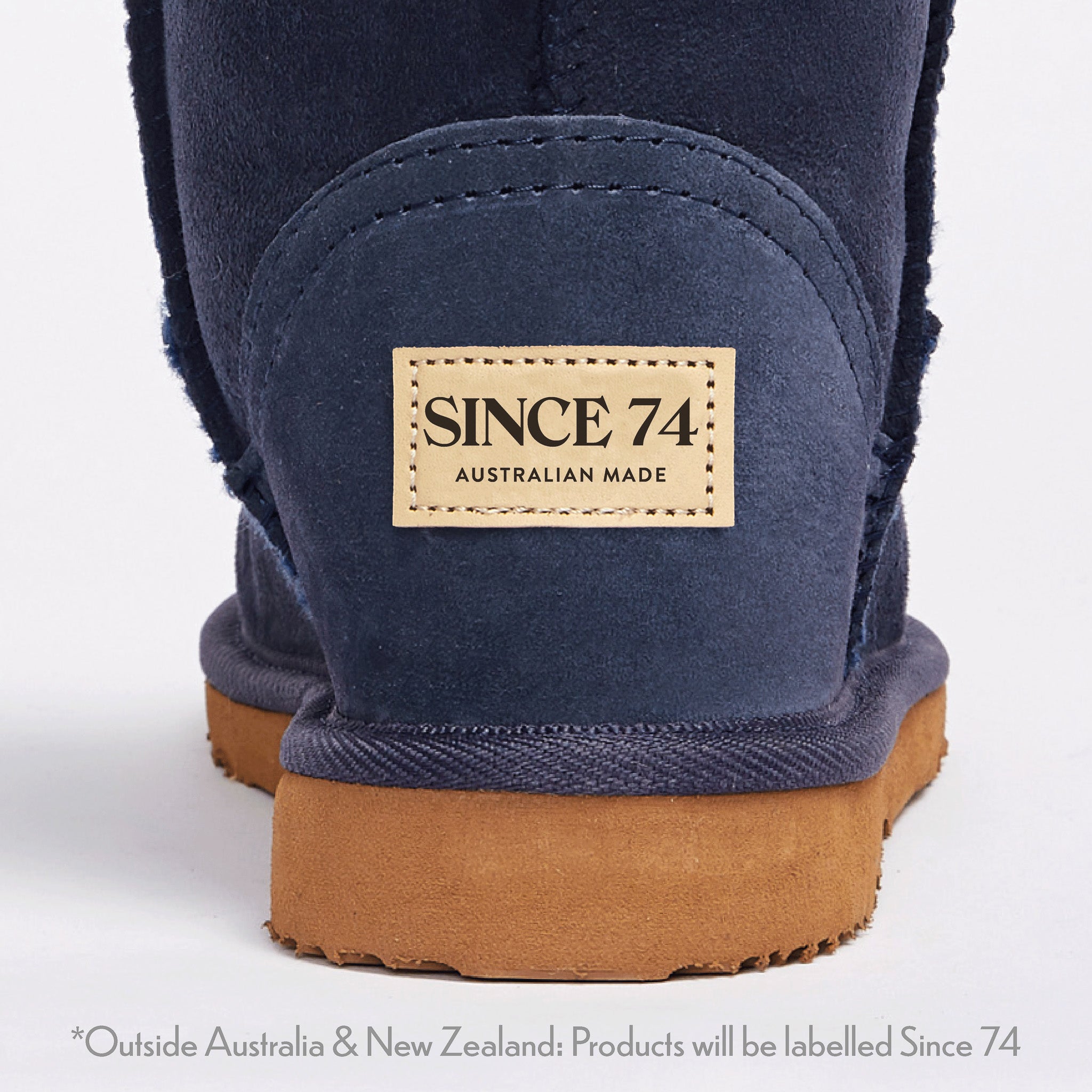 AUSTRALIAN Made UGG Boots 7-8 Toddler NEW on sale Blue Shearling Australia