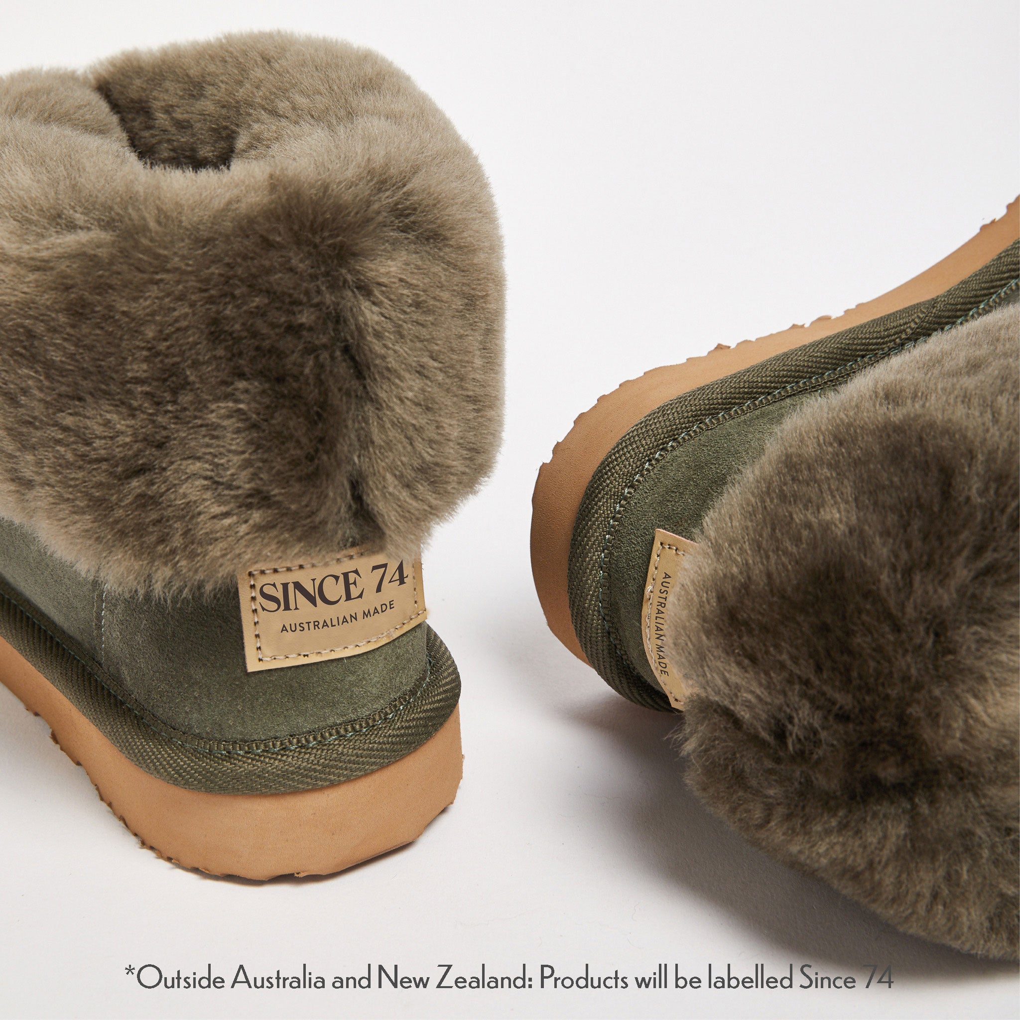 Ankle Slipper Natural Women s Genuine Australian made sheepskin UGG slippers UGG Since 1974