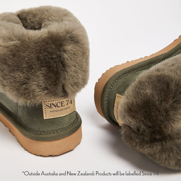 Women&#39;s Ankle Slipper Natural