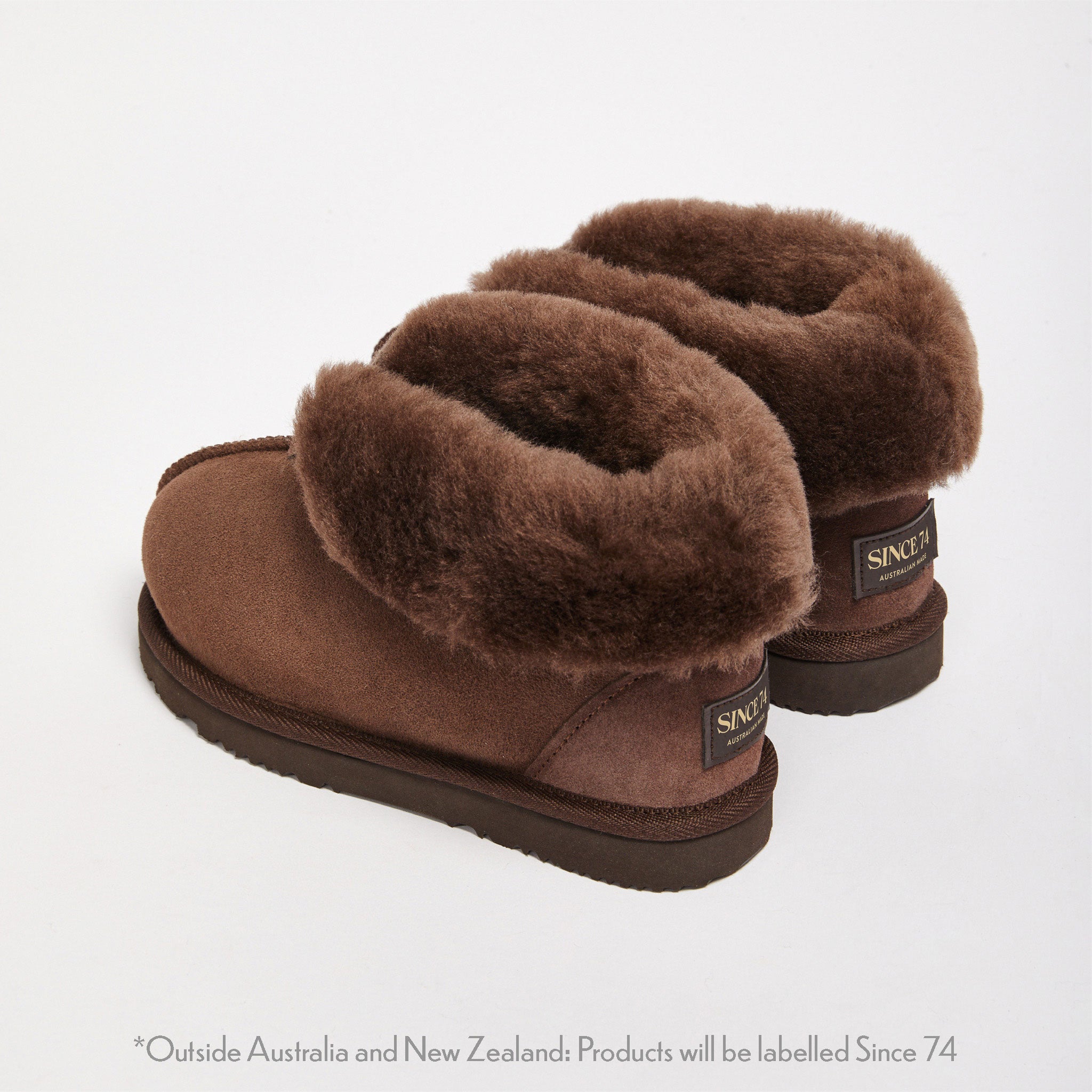 Ankle Slipper Natural Women s Genuine Australian made sheepskin UGG slippers UGG Since 1974