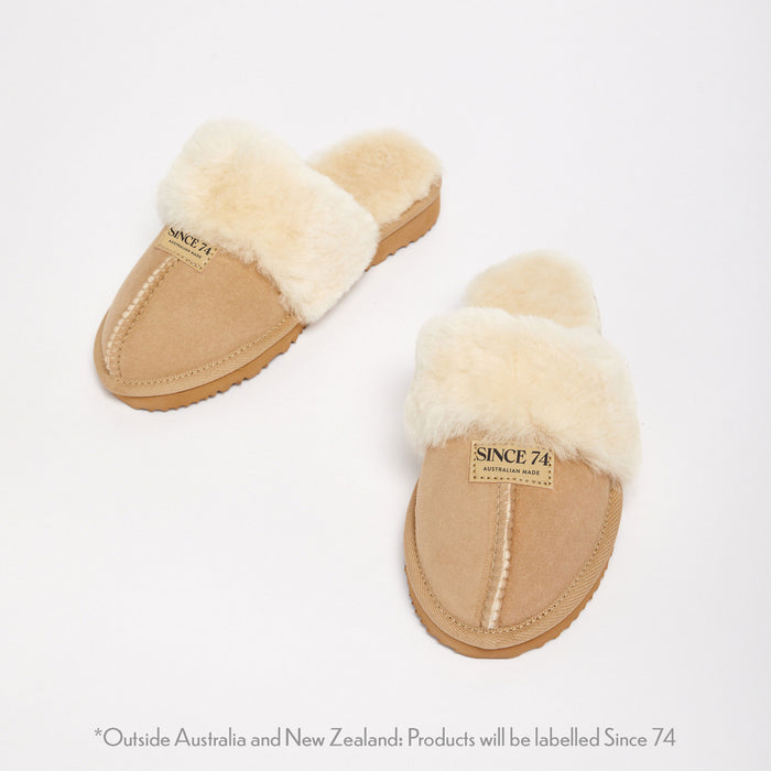 Women&#39;s Designer Slipper Natural