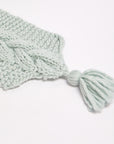 Oversized Chunky Cable Knit Scarf