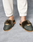 Women's Designer Slipper Natural