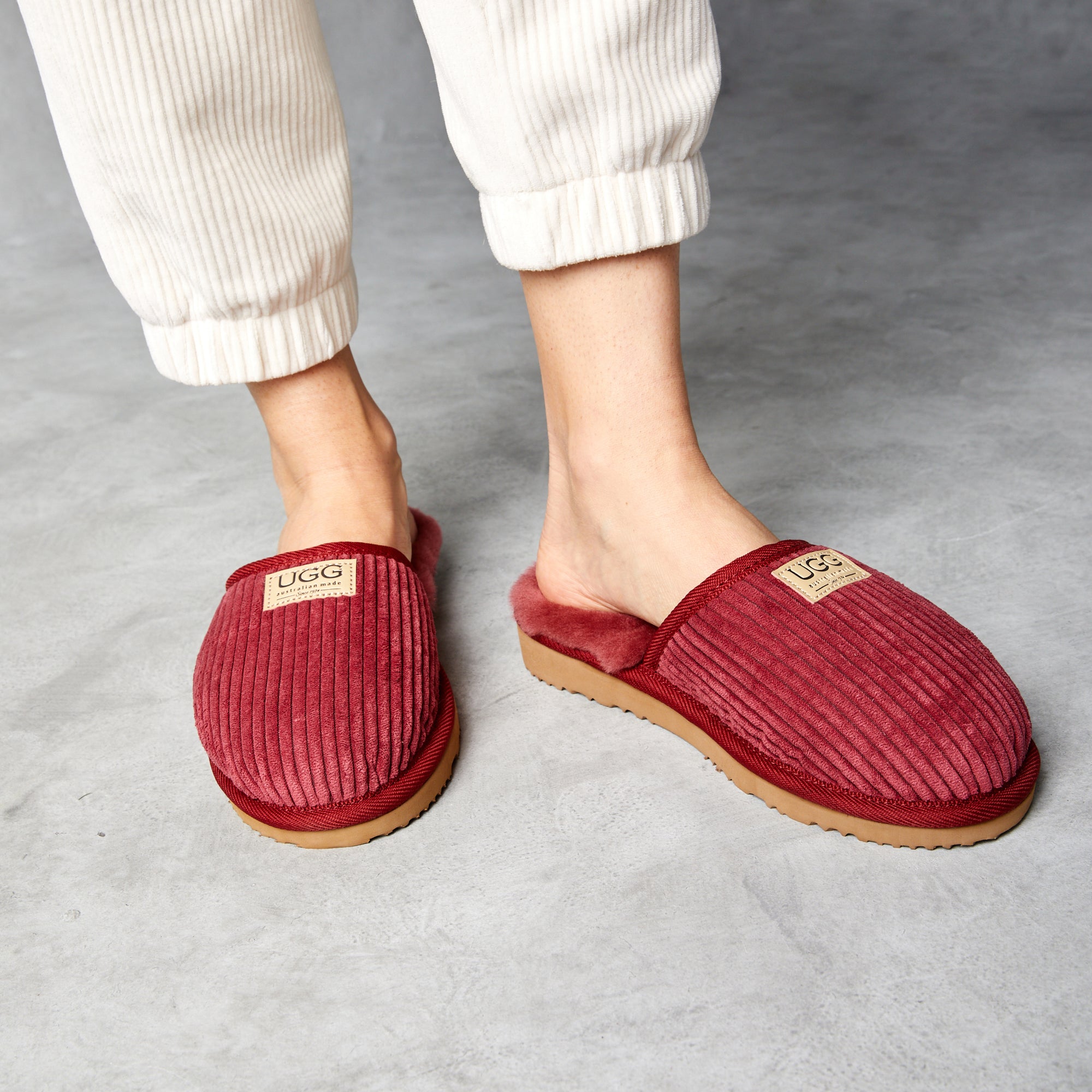 Men&#39;s Corduroy Classic Slippers