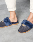 Women's Corduroy Designer Slippers