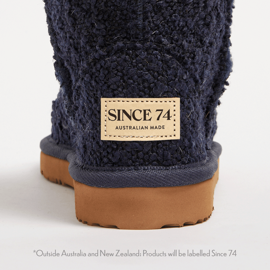 Women's Boucle Button Mid