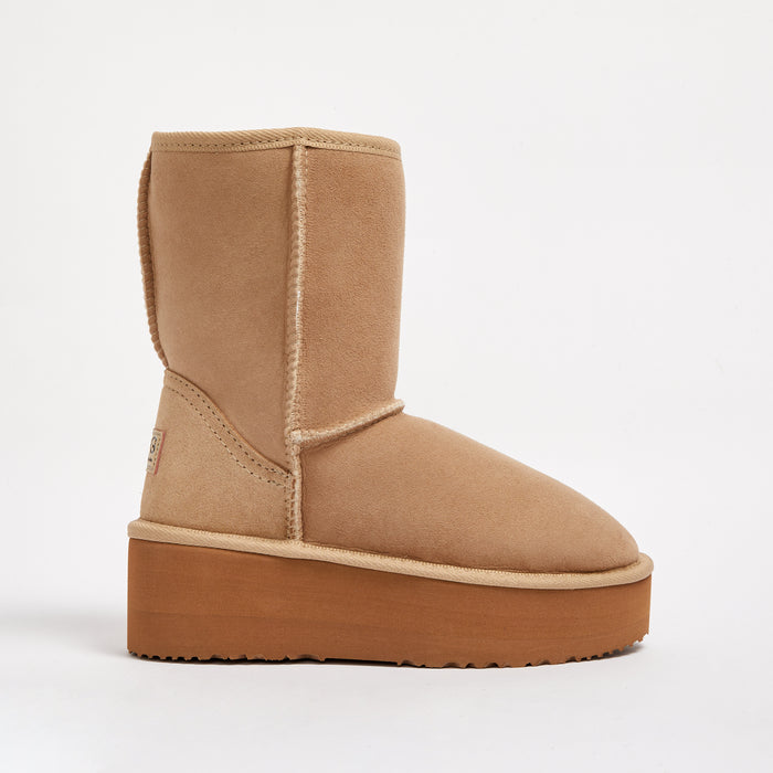 Women&#39;s Platform Classic Mid Natural