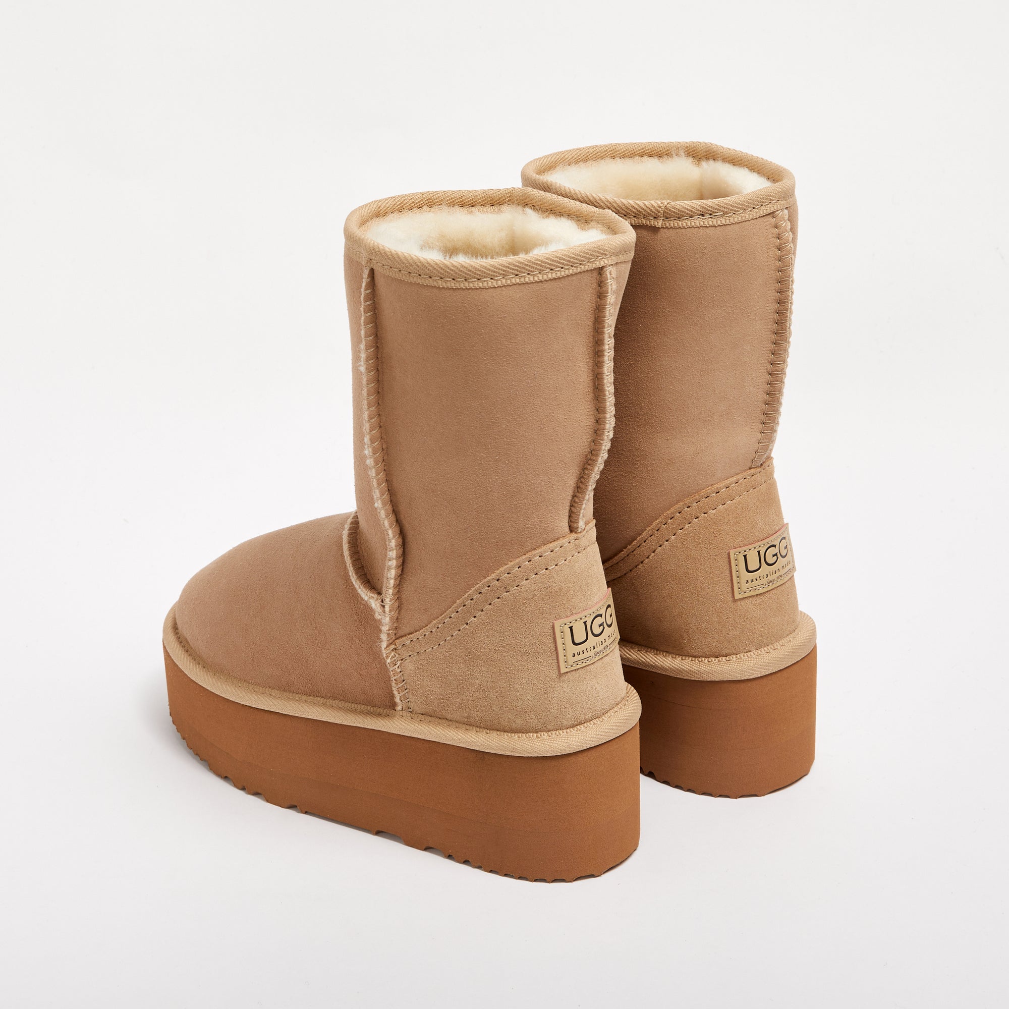 Women&#39;s Platform Classic Mid Natural