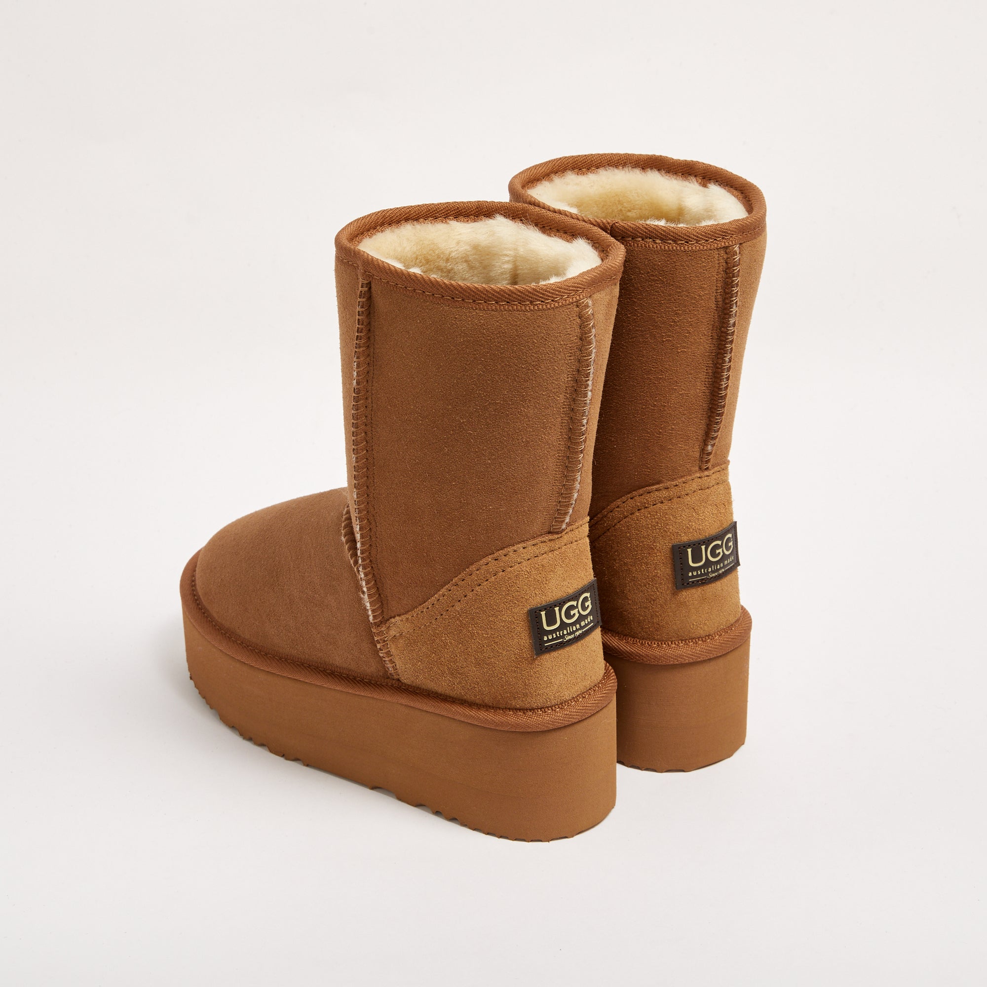 Women&#39;s Platform Classic Mid Natural