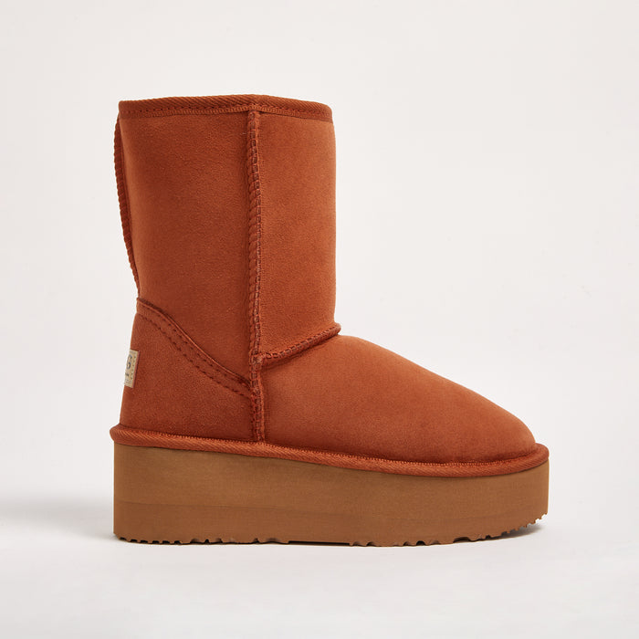 Women&#39;s Platform Classic Mid Natural