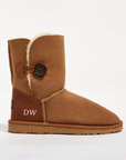 Women's Burleigh Button Mid Monogram