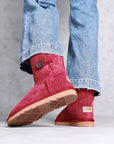 Women's Corduroy Burleigh Button Mid