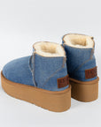 Women's Classic Ultra Mini Platform Denim