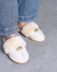 Women's Boucle Designer Slippers