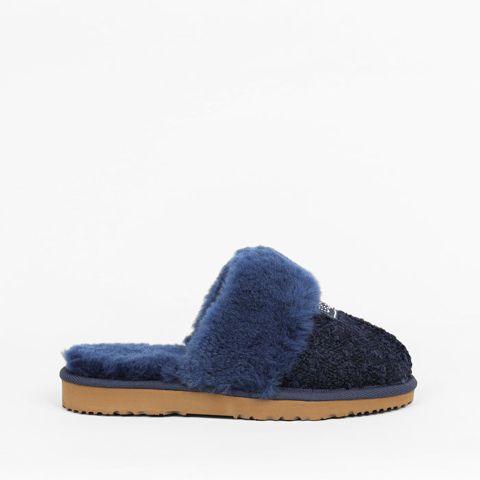 Women&#39;s Luxe Boucle Designer Slippers