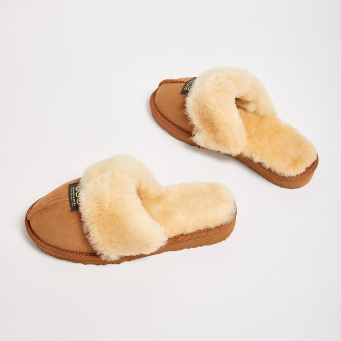 Women&#39;s Designer Slipper Natural