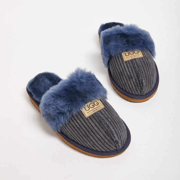 Women&#39;s Corduroy Designer Slippers