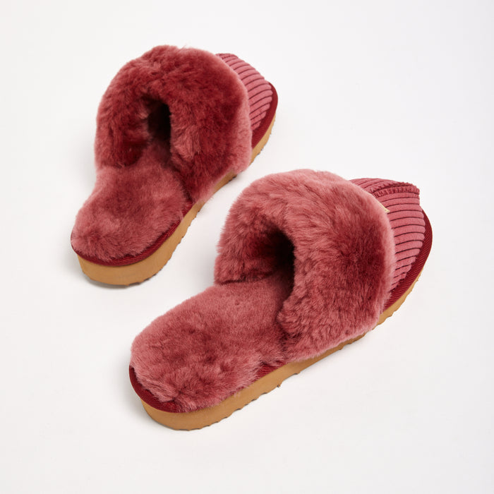 Women&#39;s Corduroy Designer Slippers