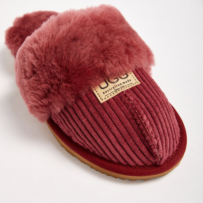 Women&#39;s Corduroy Designer Slippers