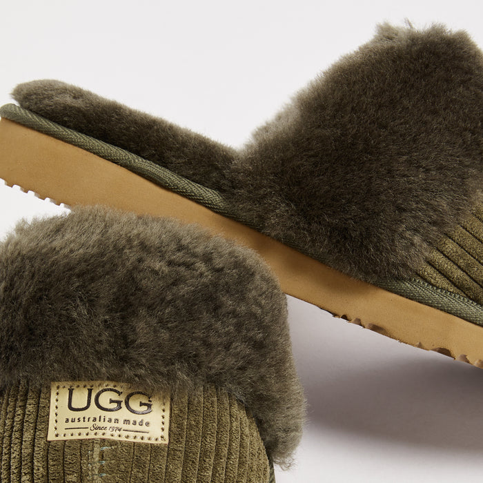 Women&#39;s Corduroy Designer Slippers