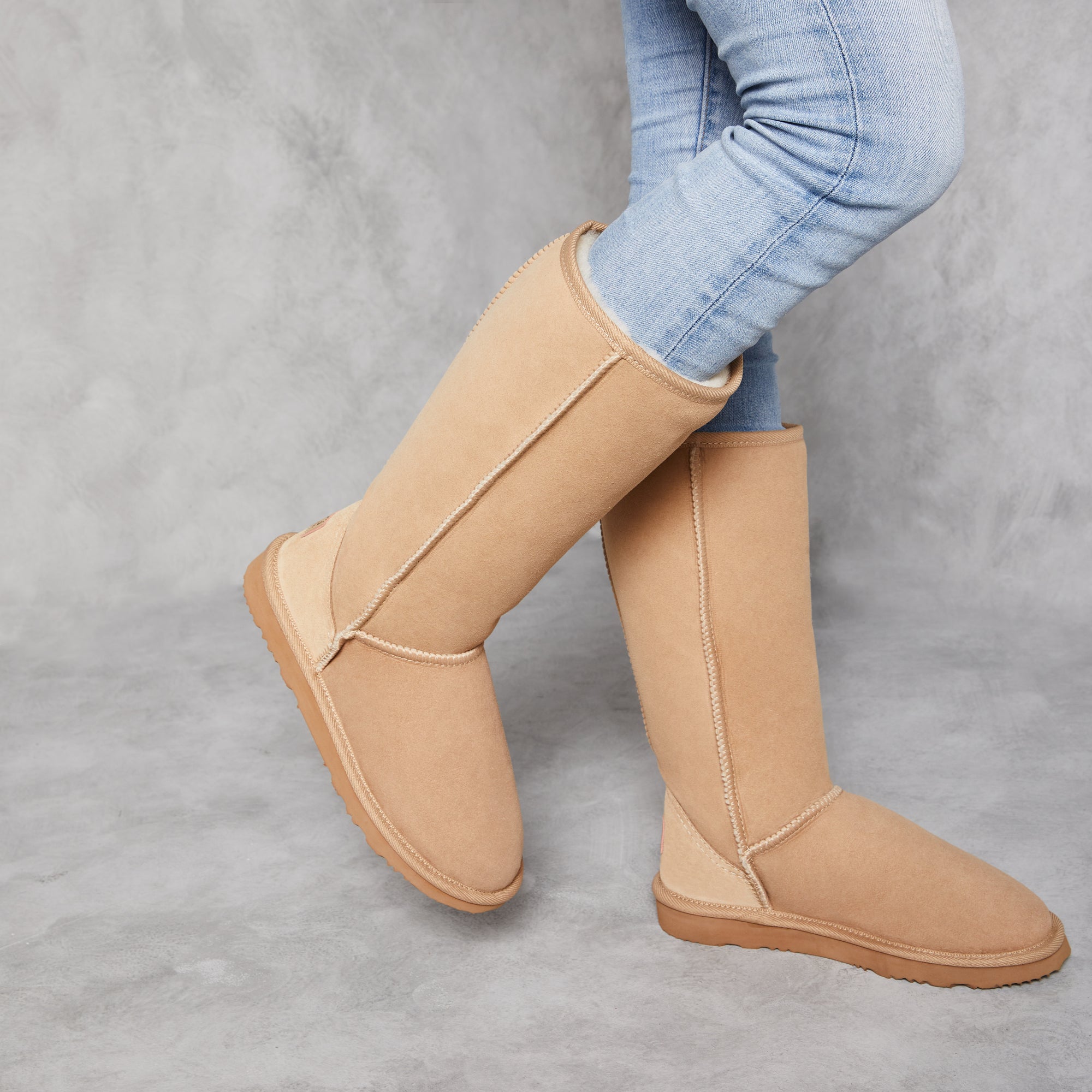 Tall Ugg Boots with Jeans