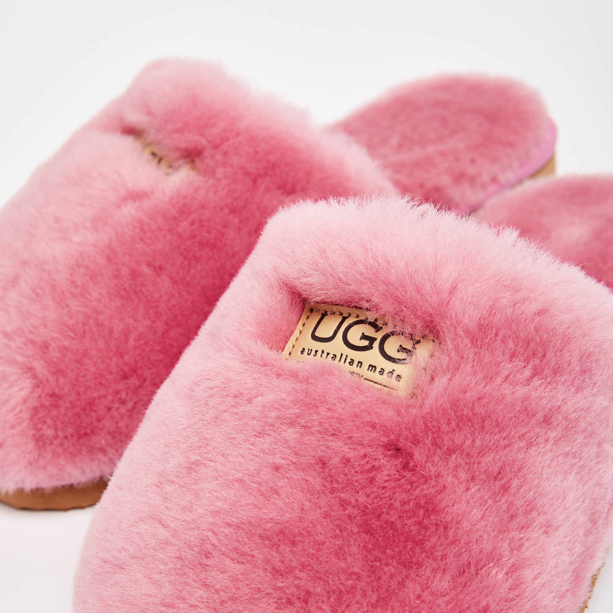 Classic Slipper Fluffy Women s Genuine Australian made sheepskin UGG slippers UGG Since 1974