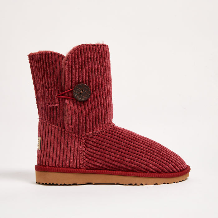 Women&#39;s Corduroy Burleigh Button Mid