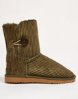 Women's Corduroy Burleigh Button Mid