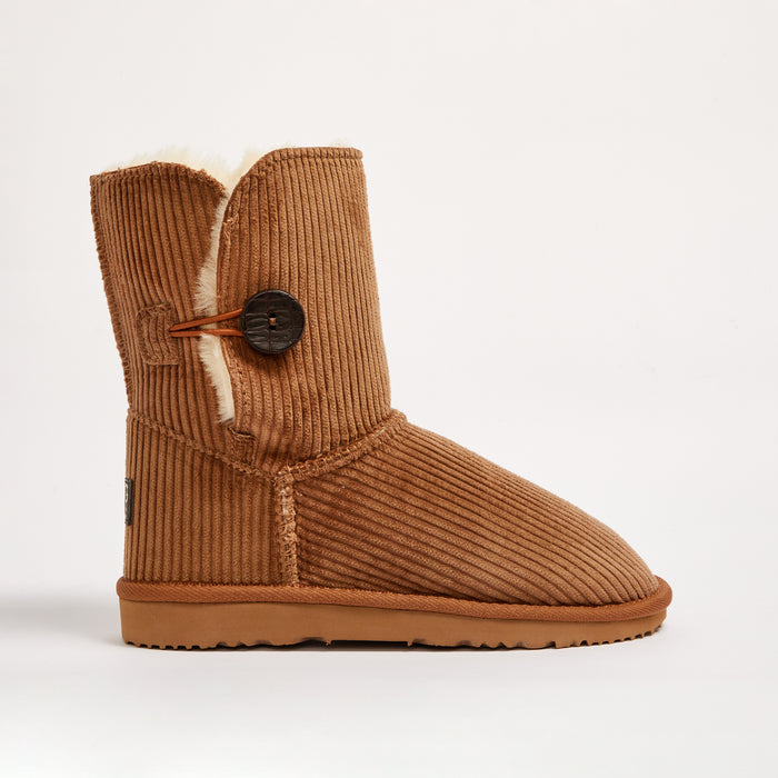 Women&#39;s Corduroy Burleigh Button Mid