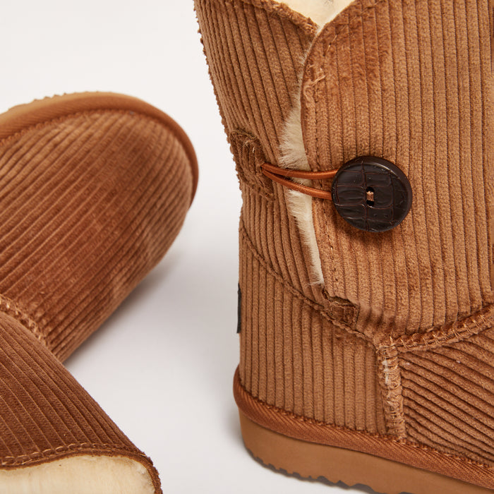 Women&#39;s Corduroy Burleigh Button Mid