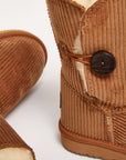 Women's Corduroy Burleigh Button Mid