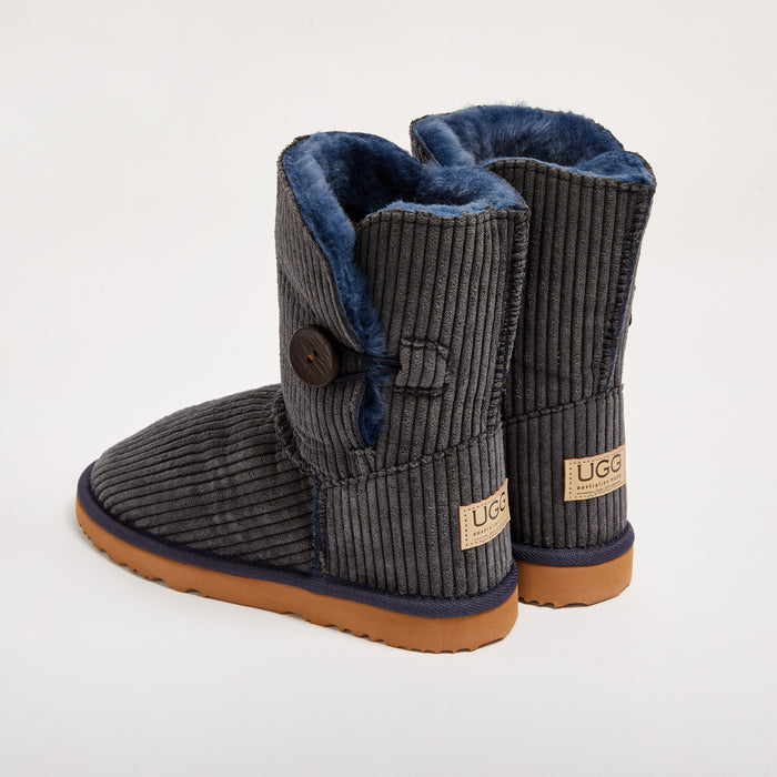 Women&#39;s Corduroy Burleigh Button Mid