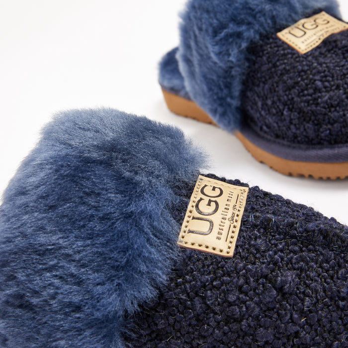 Women&#39;s Boucle Designer Slippers