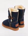 Women's Denim Button Mid