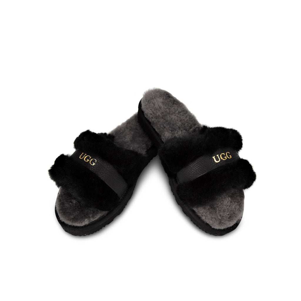 Custom ugg slides hotsell