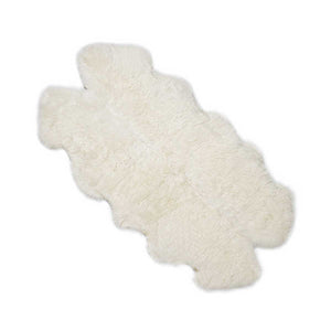 Ivory white Quad sheepskin rug online sale by UGG Australian Made Since 1974